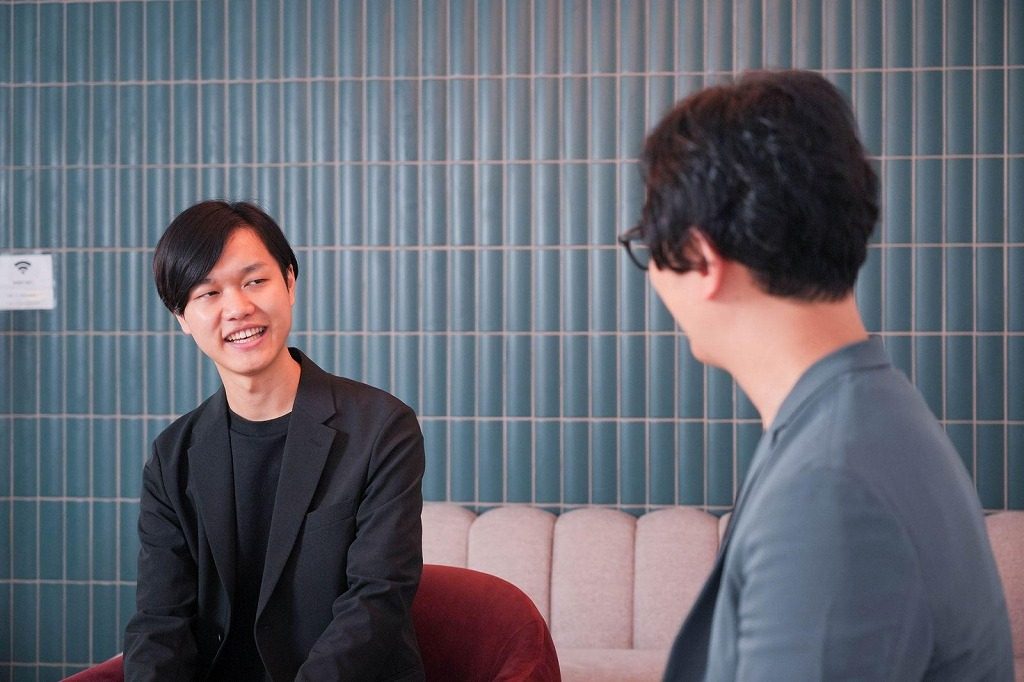 ONESTRUCTION 西岡大穂様と小野村學の対談の様子
